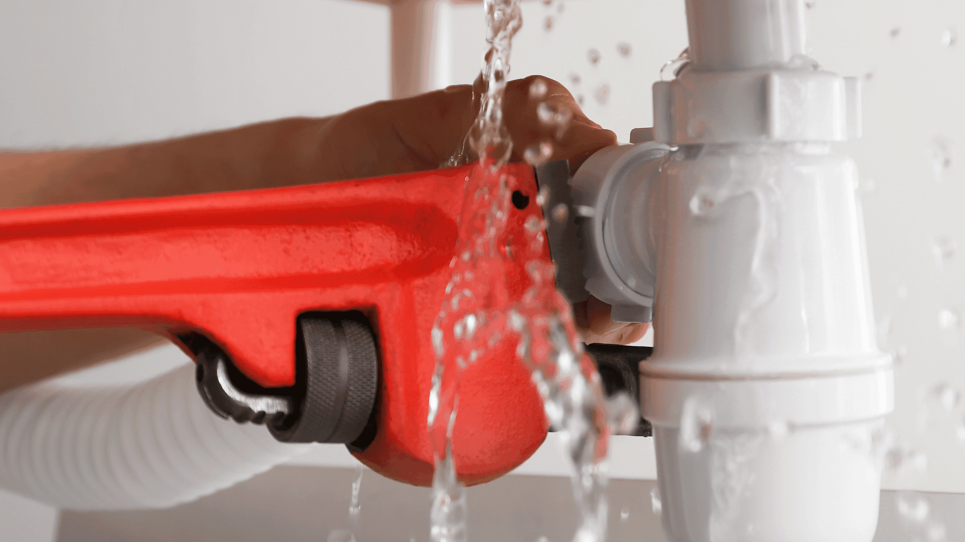 Emergency plumber responding to a call in Yeovil